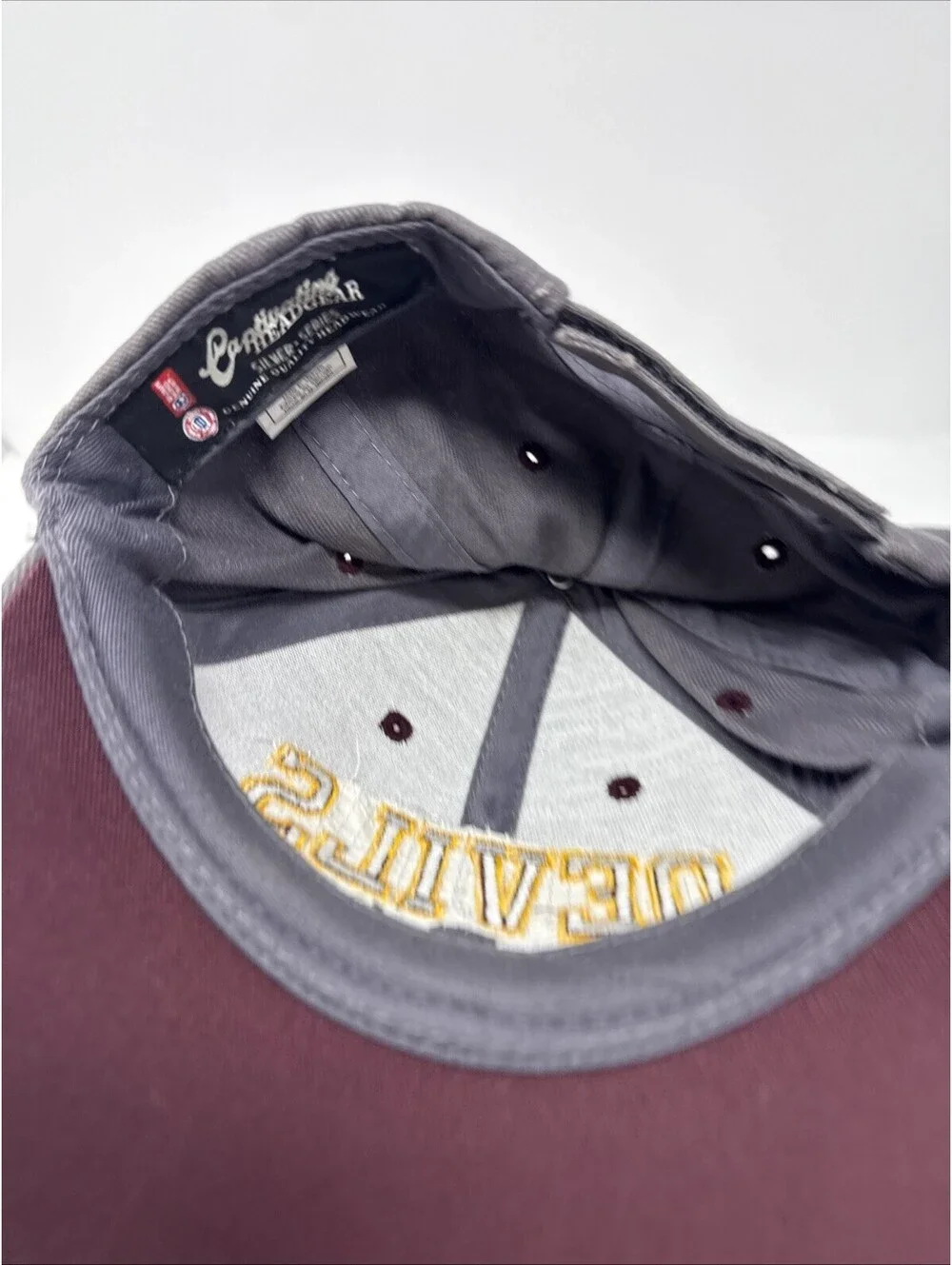 Top of the World Gray College Devils Men's Baseball Cap Hat, One Size